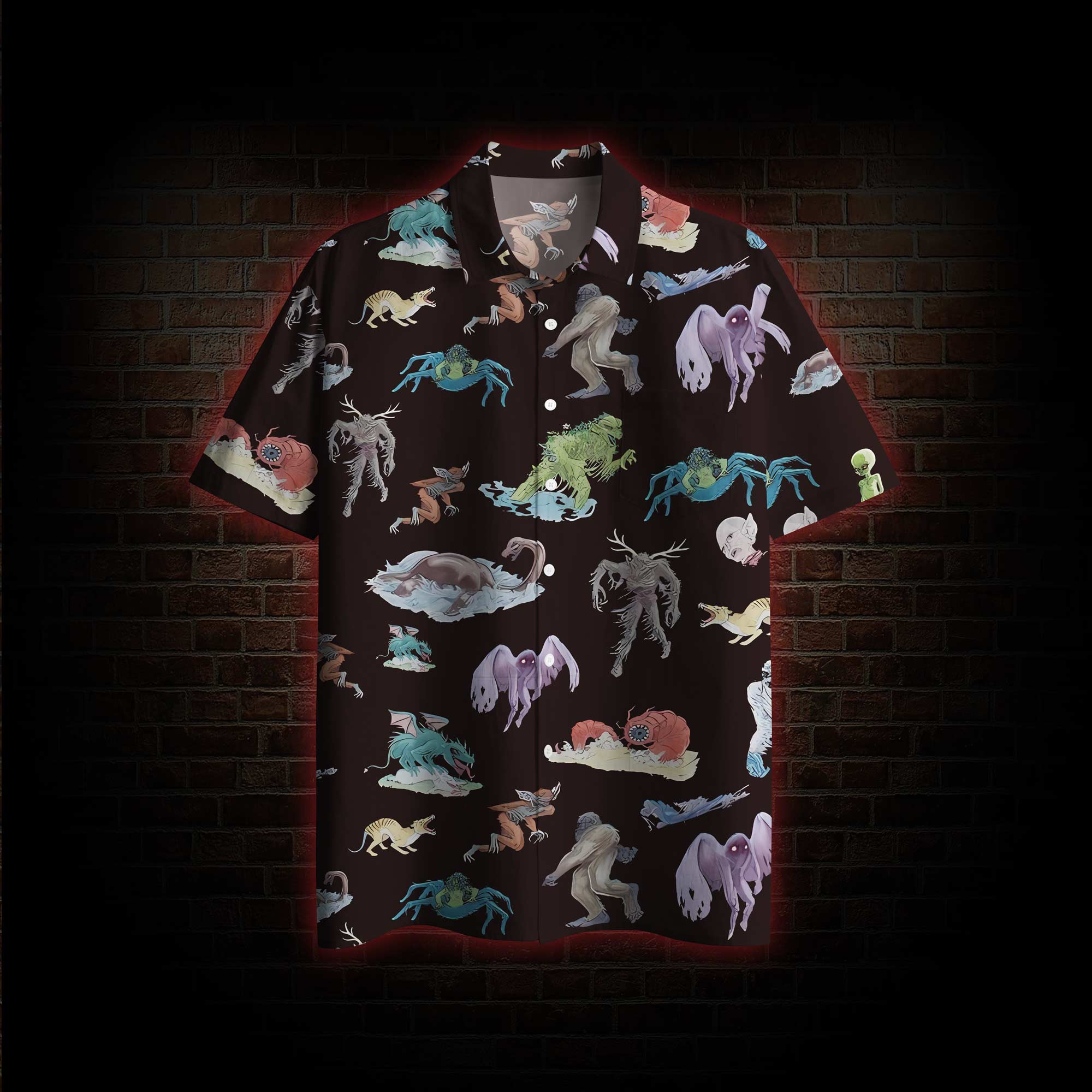 Cryptids Hawaiian Shirt