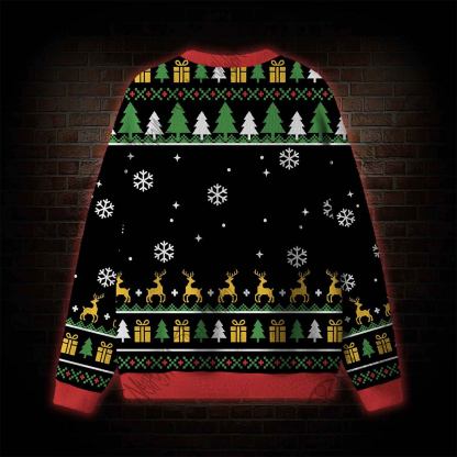 Festive But Dead Inside Ugly Sweatshirts