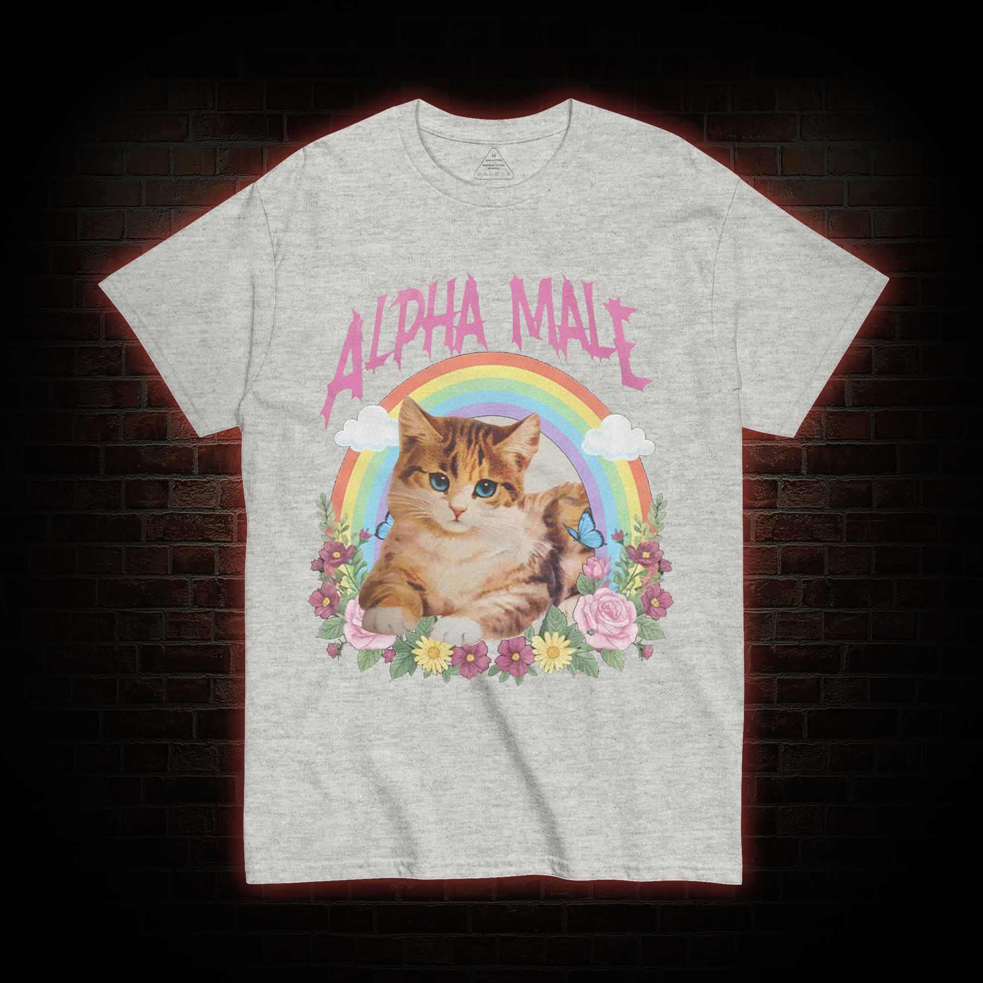 Alpha Male Funny Kitten T-shirt