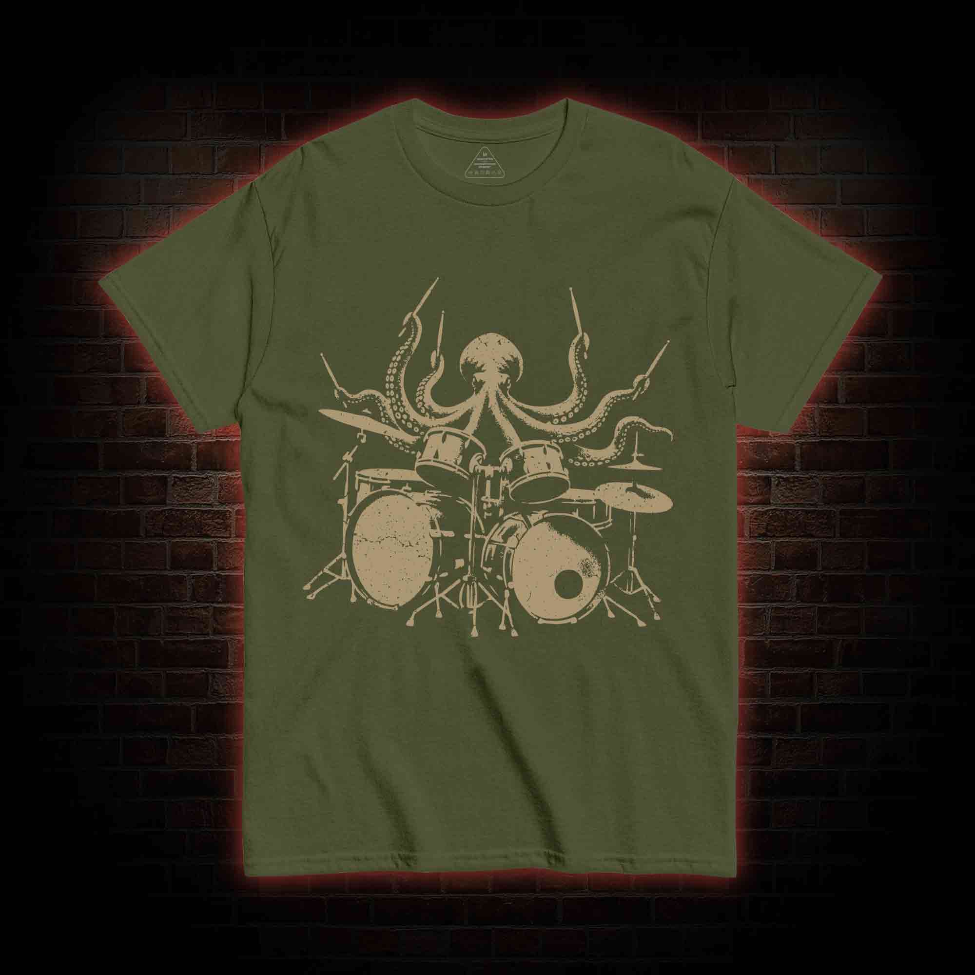 Octopus Drummer T-shirt