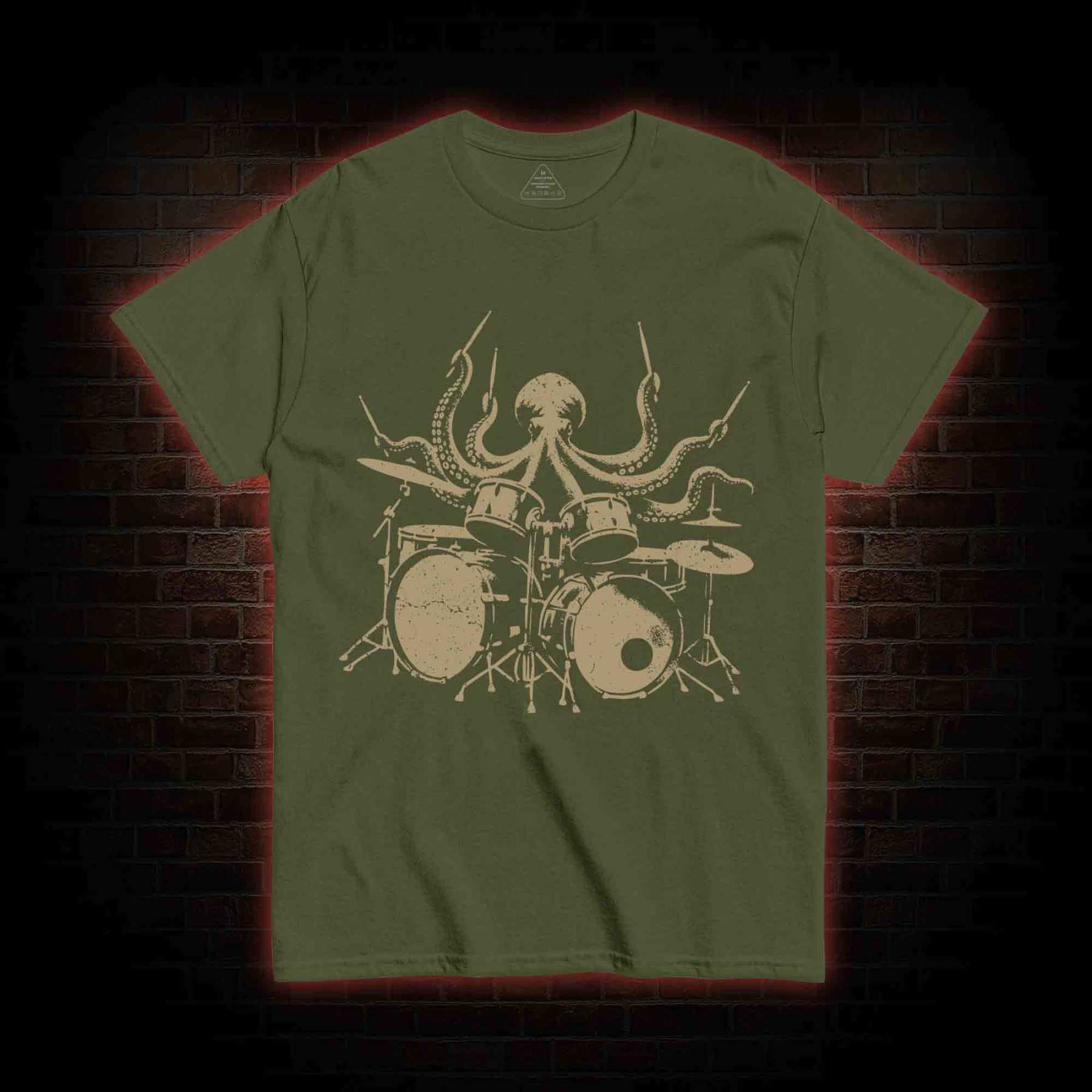 Octopus Drummer T-shirt
