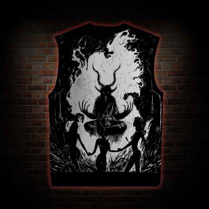 Baphomet Sweatershirt Vest