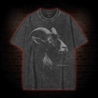 I Will Guide Thy Hand Washed T-shirt
