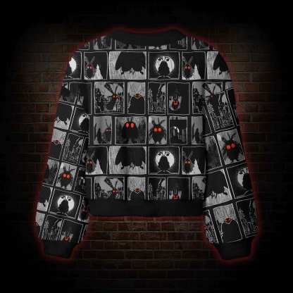 Mothman Comic Women's Cardigan Sweater