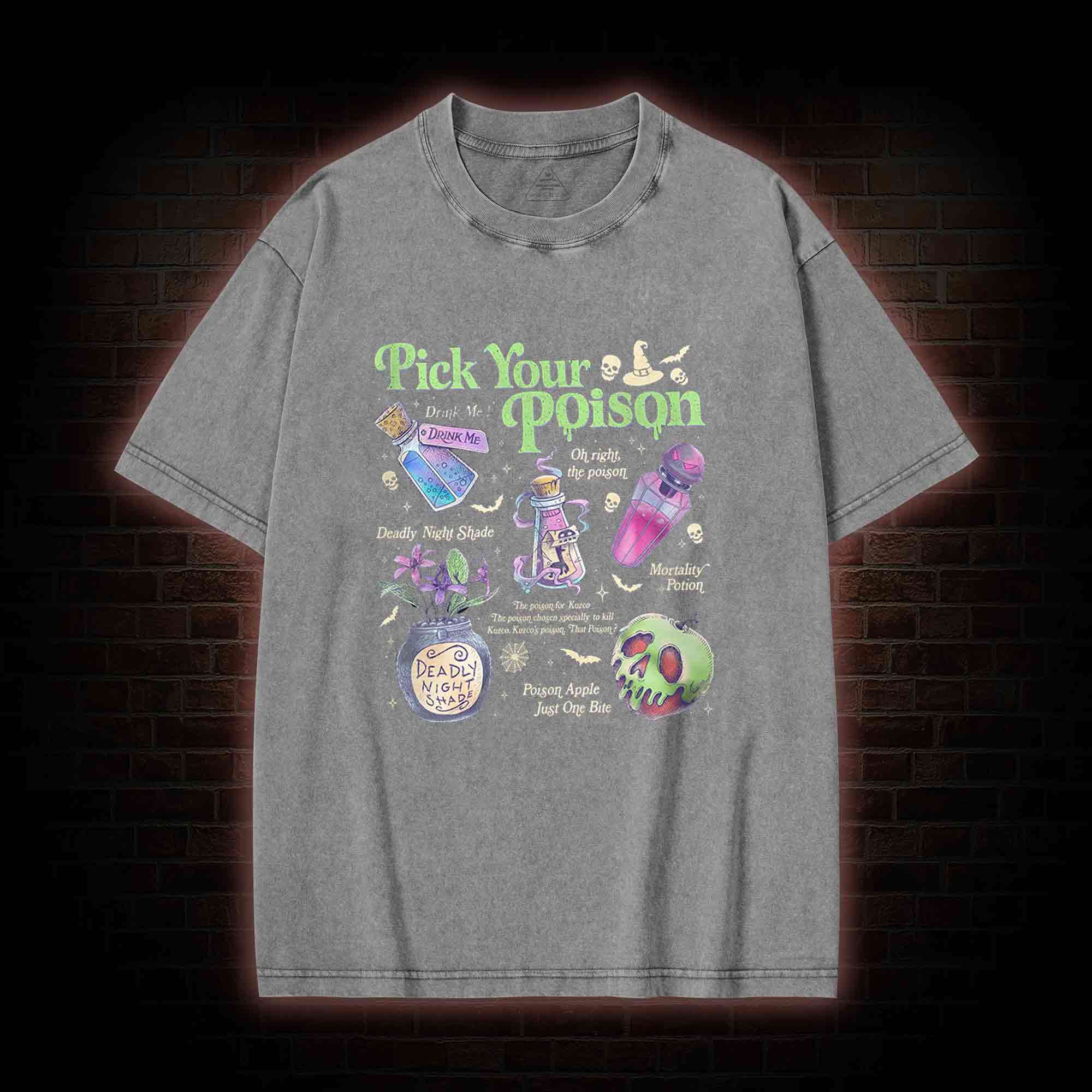 Vintage Pick Your Poison Washed T-shirt