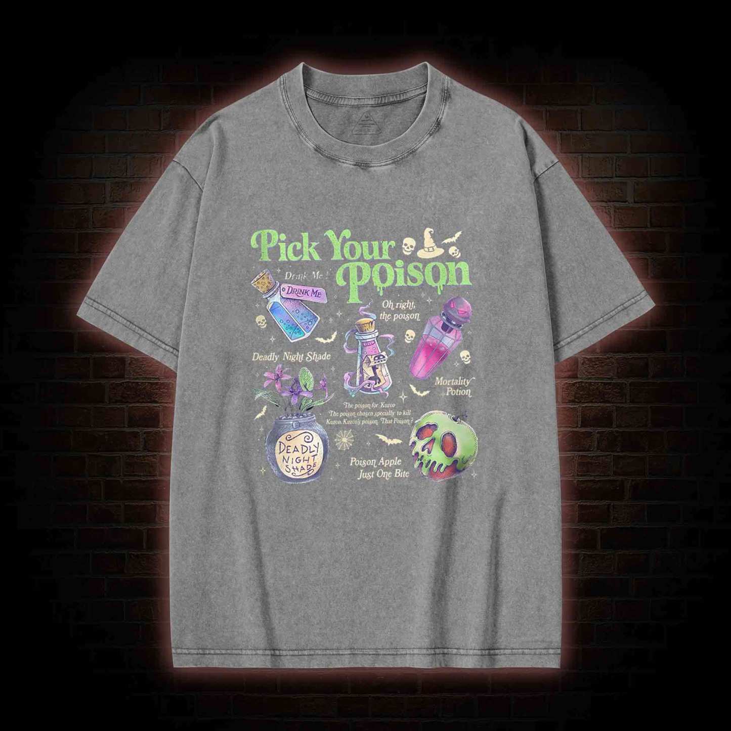 Vintage Pick Your Poison Washed T-shirt