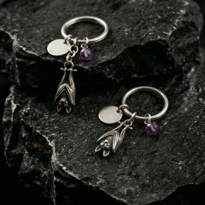 Pendant Bat Keyring Bat Keychain