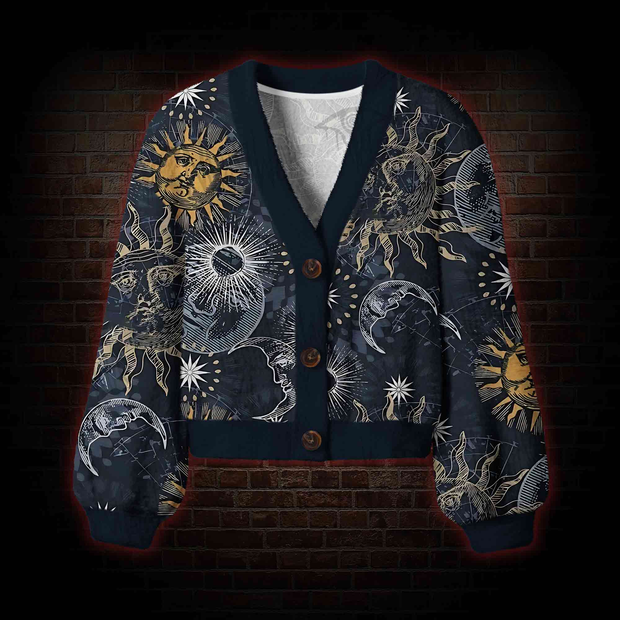 Astrology Women's Cardigan Sweater