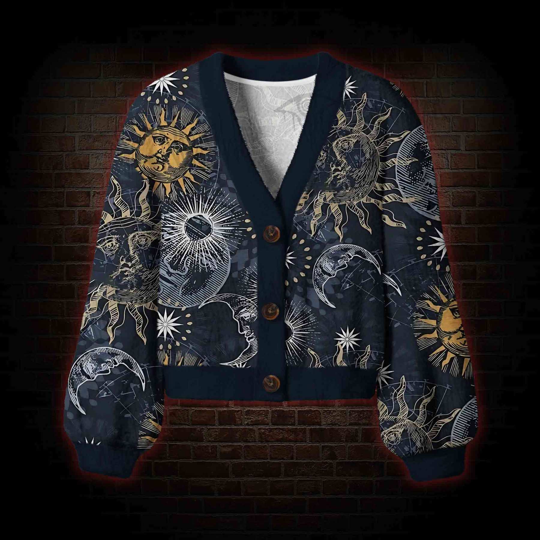 Astrology Women's Cardigan Sweater