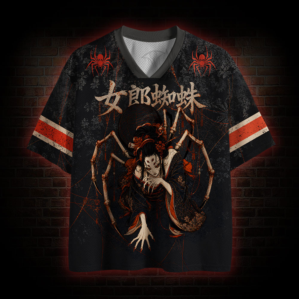 Spider Geisha Mesh Jersey