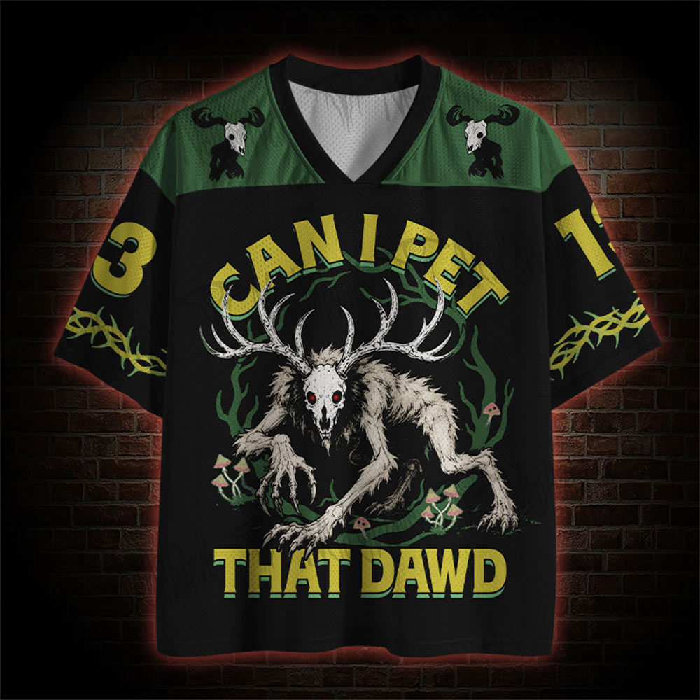 Can I Pet That Dawg Mesh Jersey