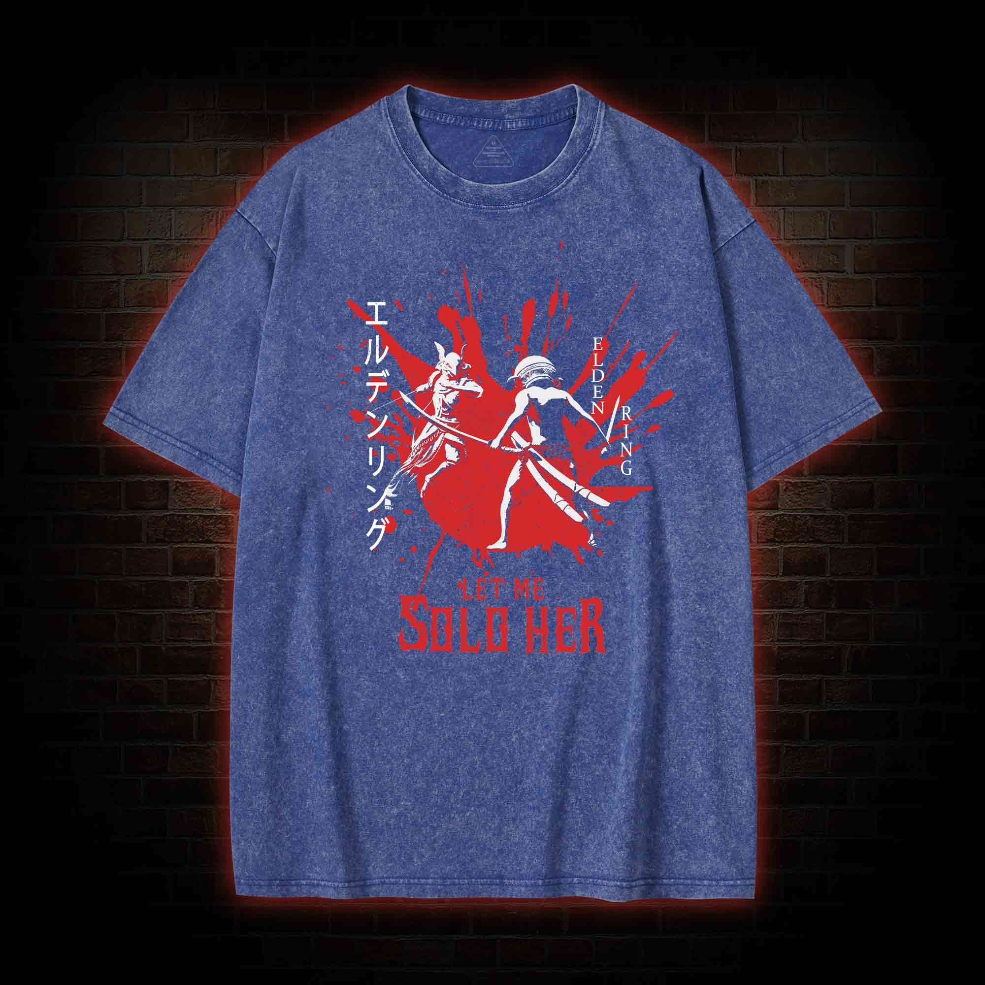 Vintage Let Me Solo Her Washed T-shirt