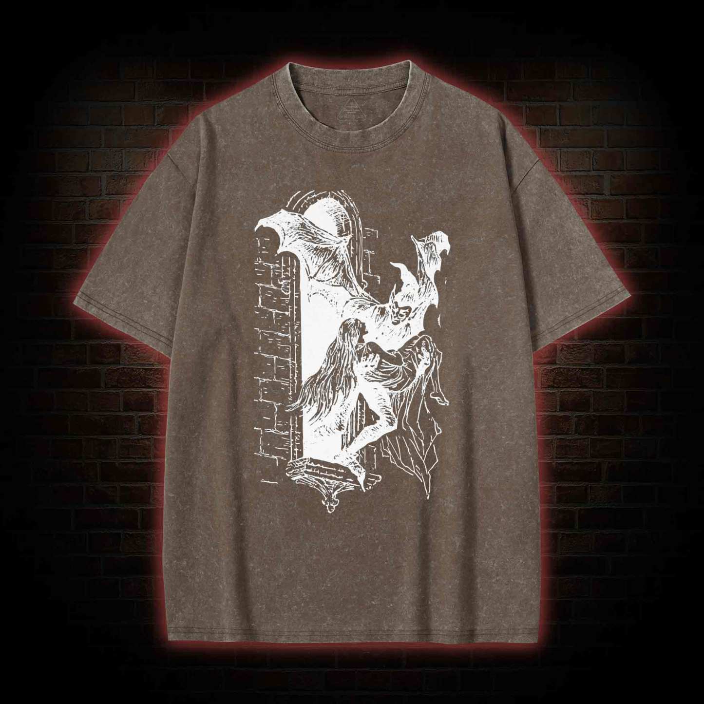 Vintage Dracula Washed T-shirt