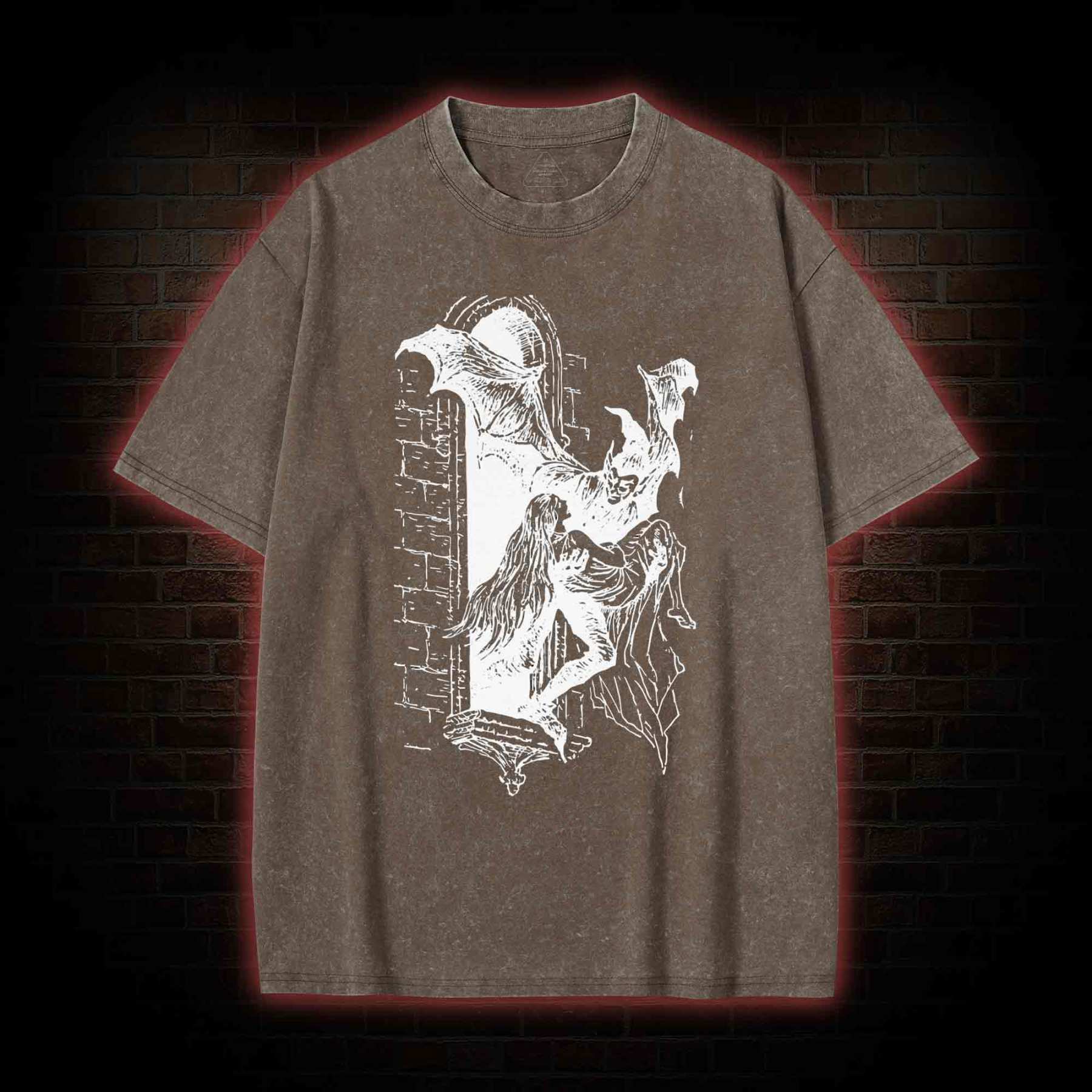Vintage Dracula Washed T-shirt