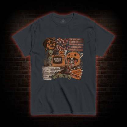 Vintage Halloween Collage T-shirt