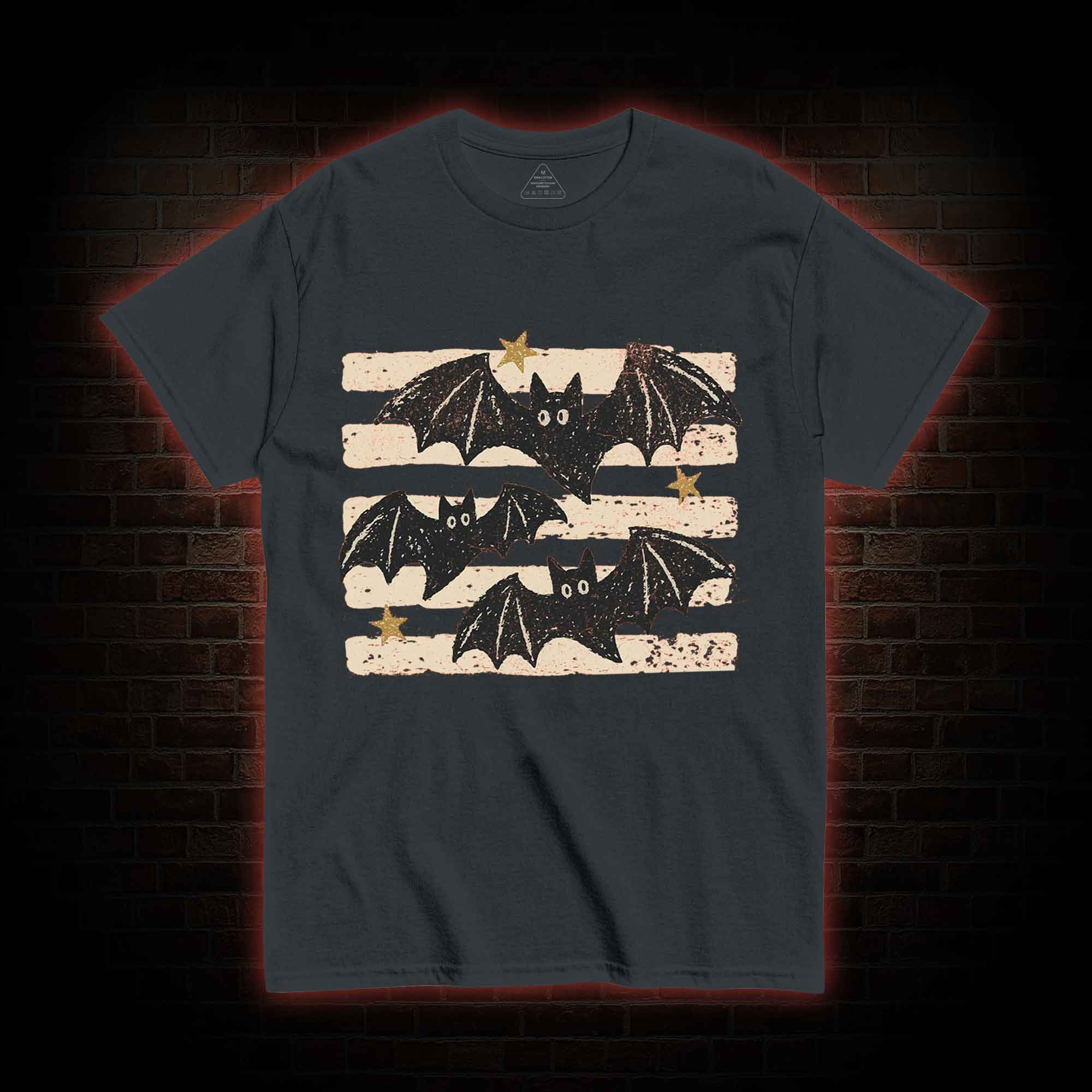 Vintage Bat Halloween T-shirt