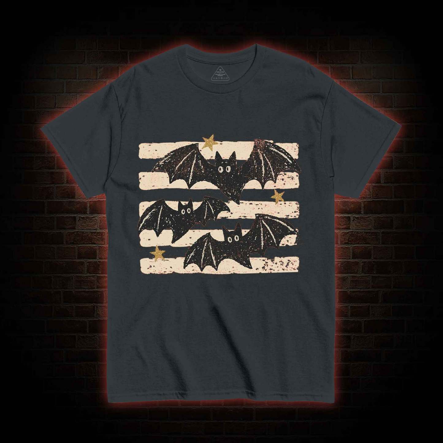 Vintage Bat Halloween T-shirt