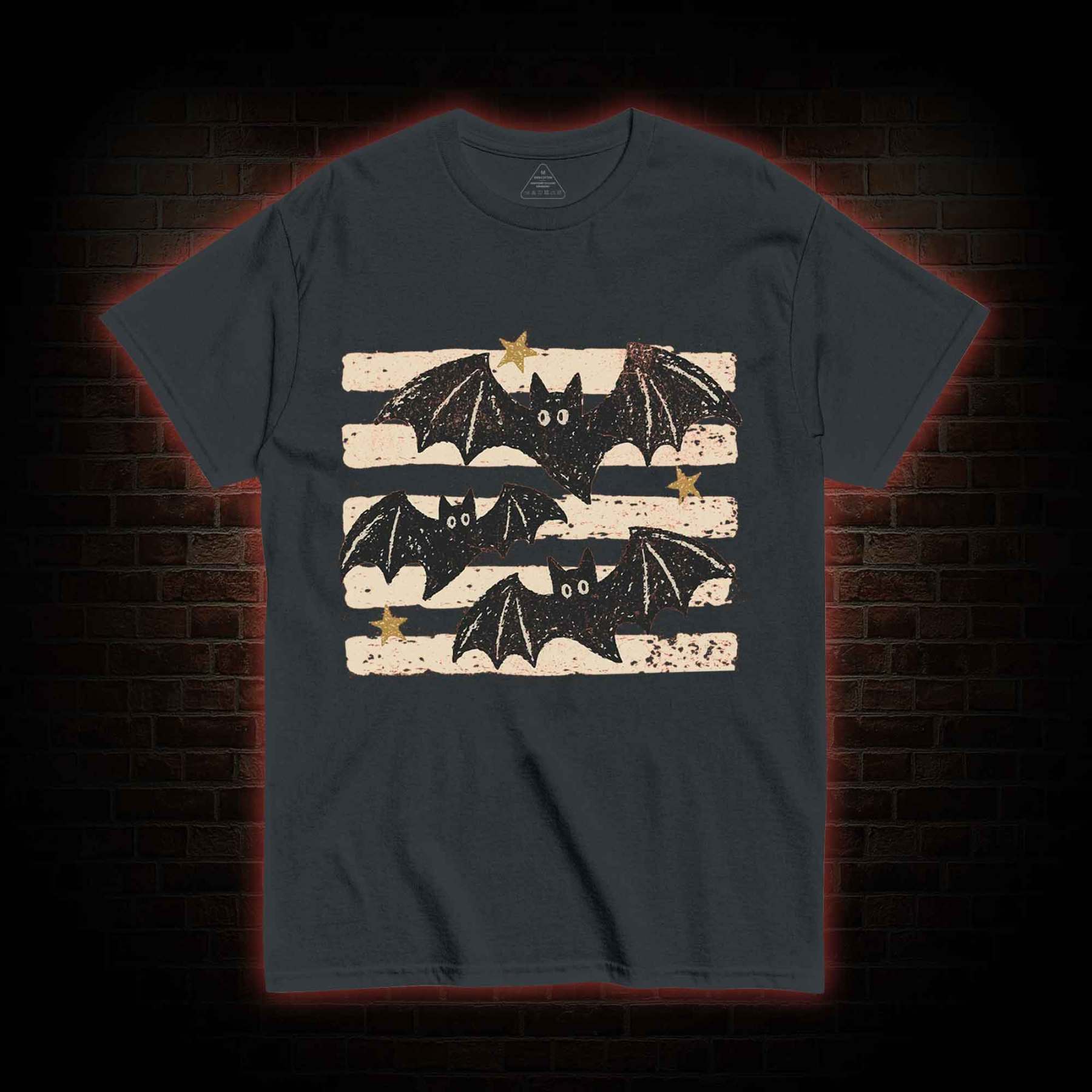 Vintage Bat Halloween T-shirt