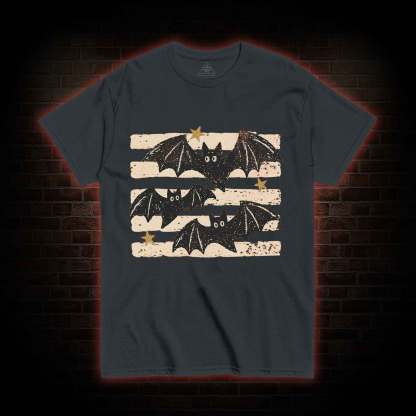 Vintage Bat Halloween T-shirt