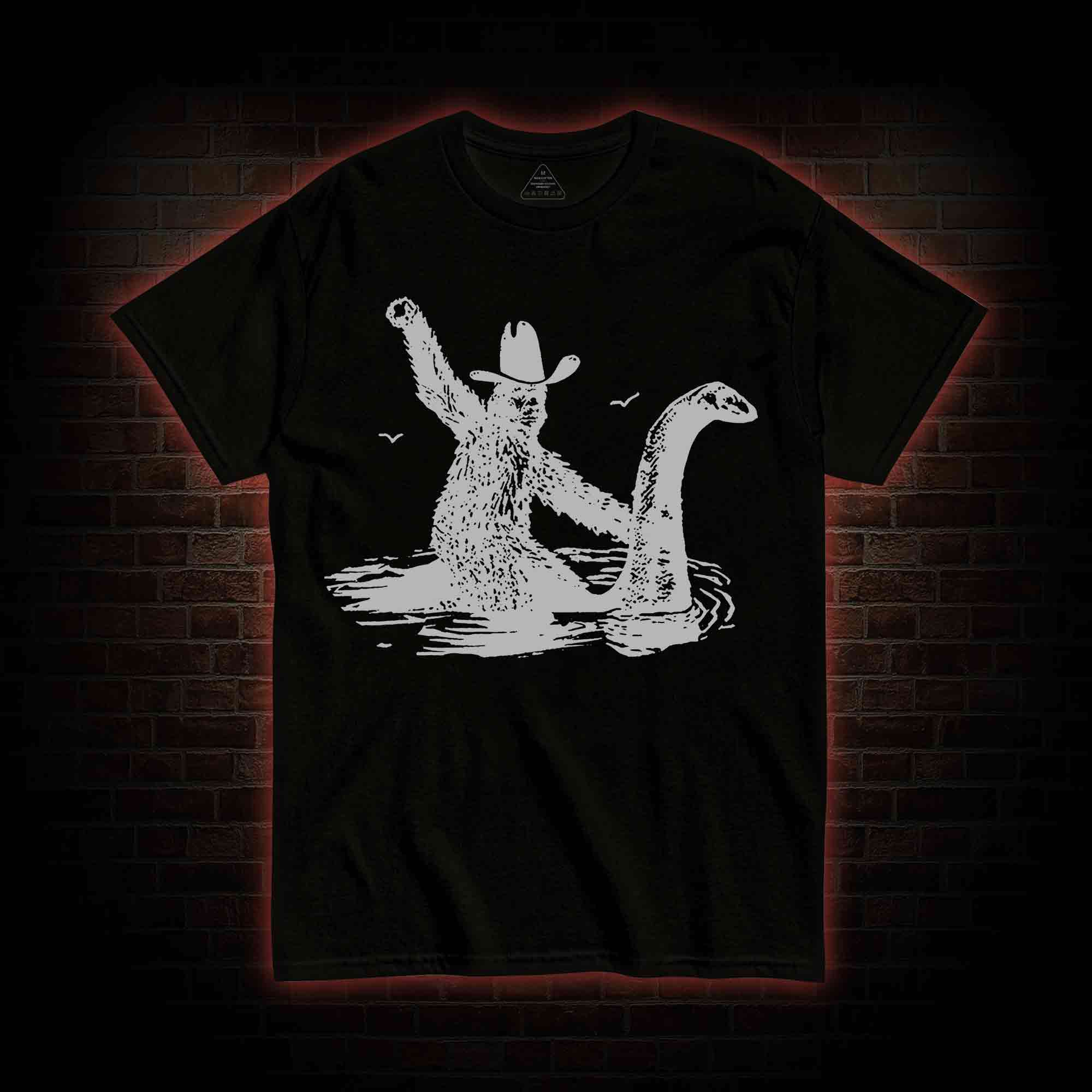 Bigfoot And Loch Ness Monster T-shirt