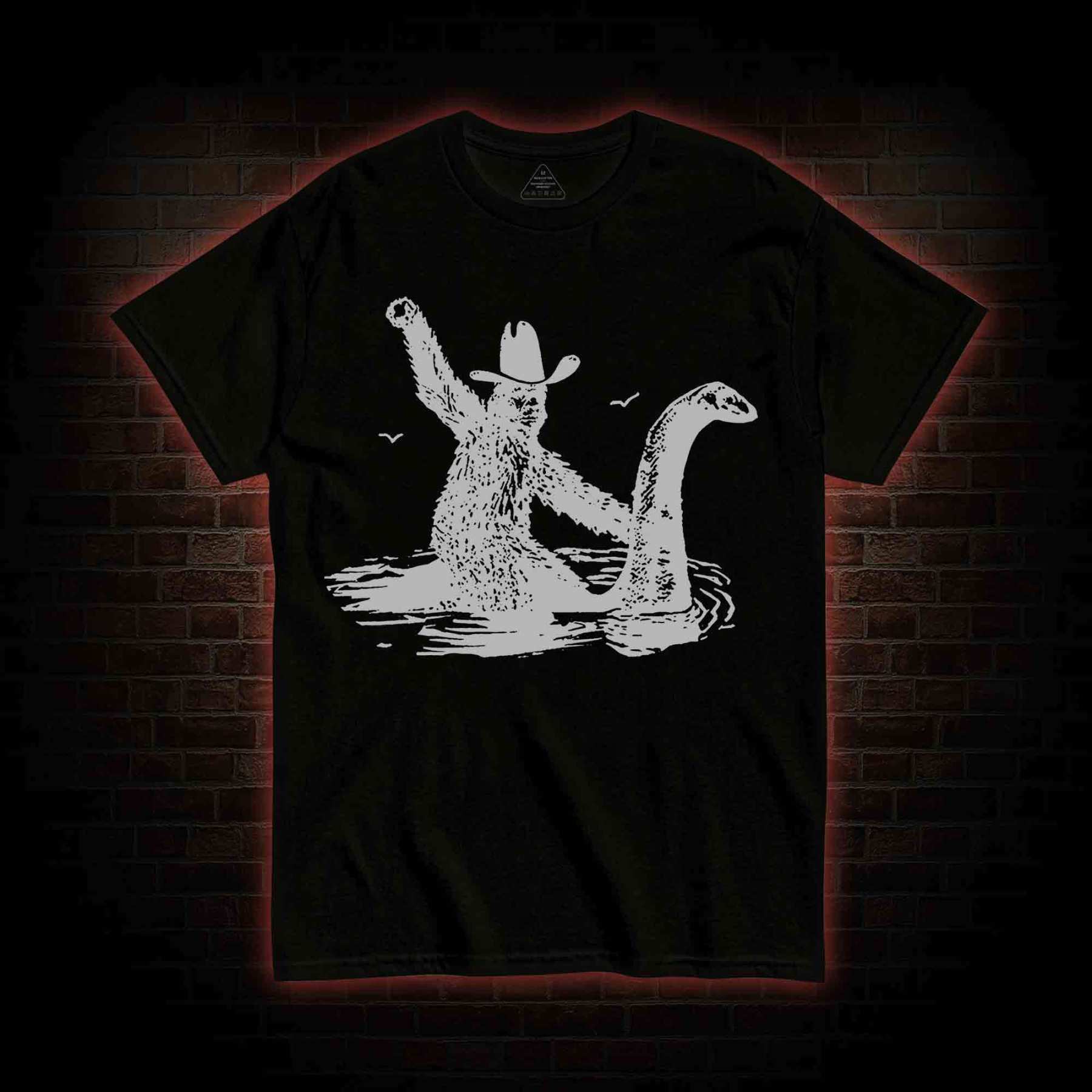 Bigfoot And Loch Ness Monster T-shirt