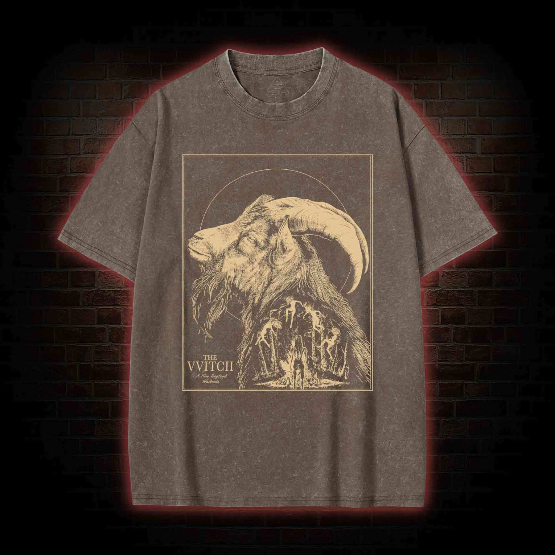 The Witch Vvitch Inspired Black Phillip Washed T-shirt