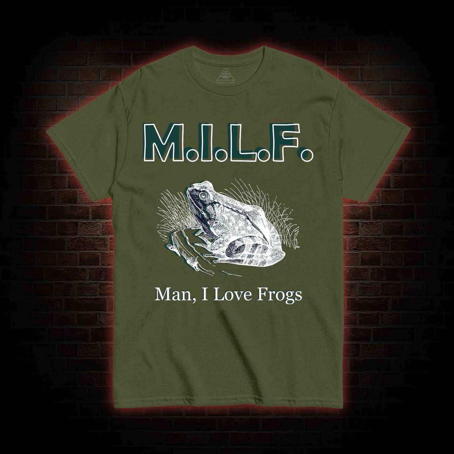 M.I.L.F Man I Love Frogs T-shirt