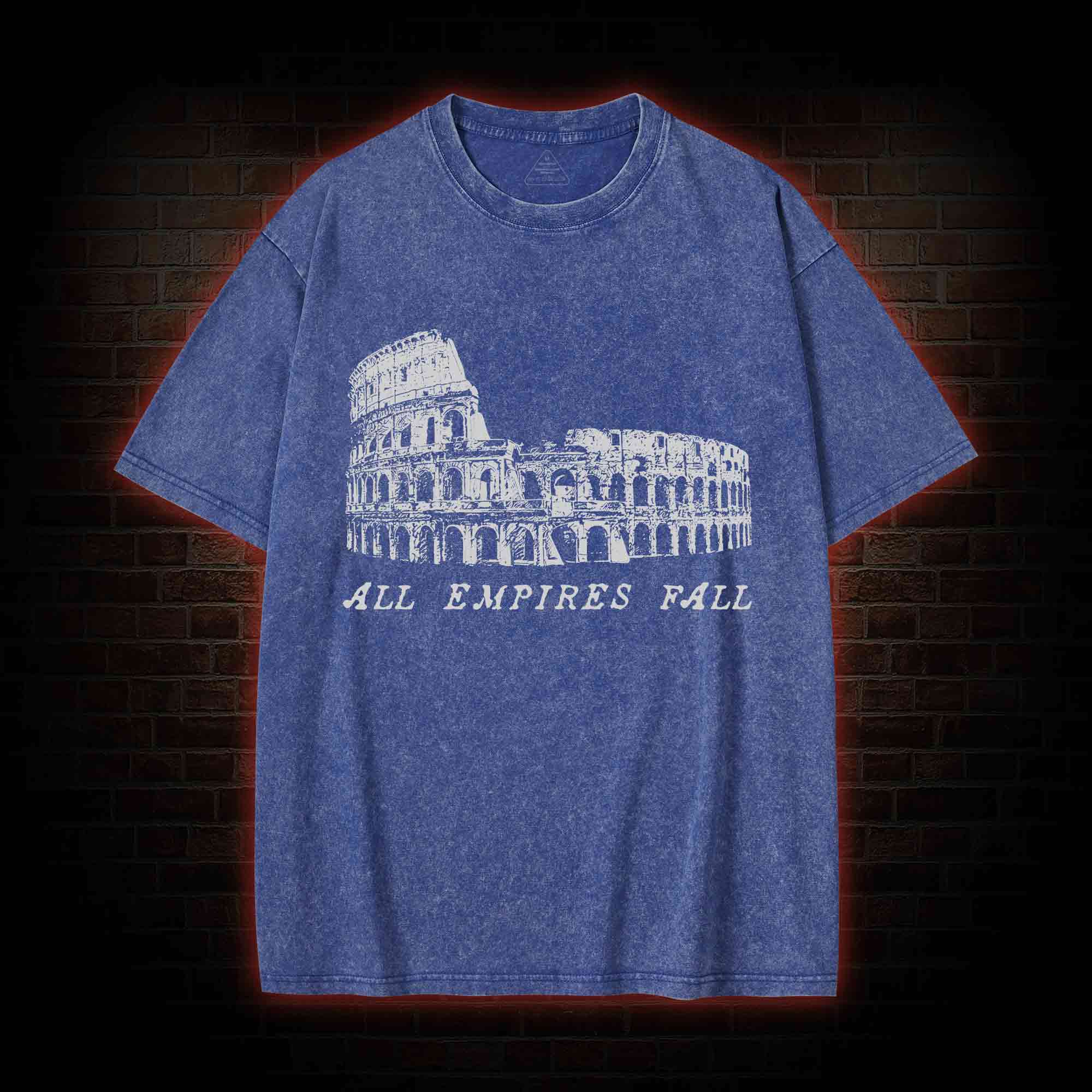 All Empires Fall Washed T-shirt