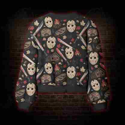 Crystal Lake Slasher Women's Cardigan Sweater