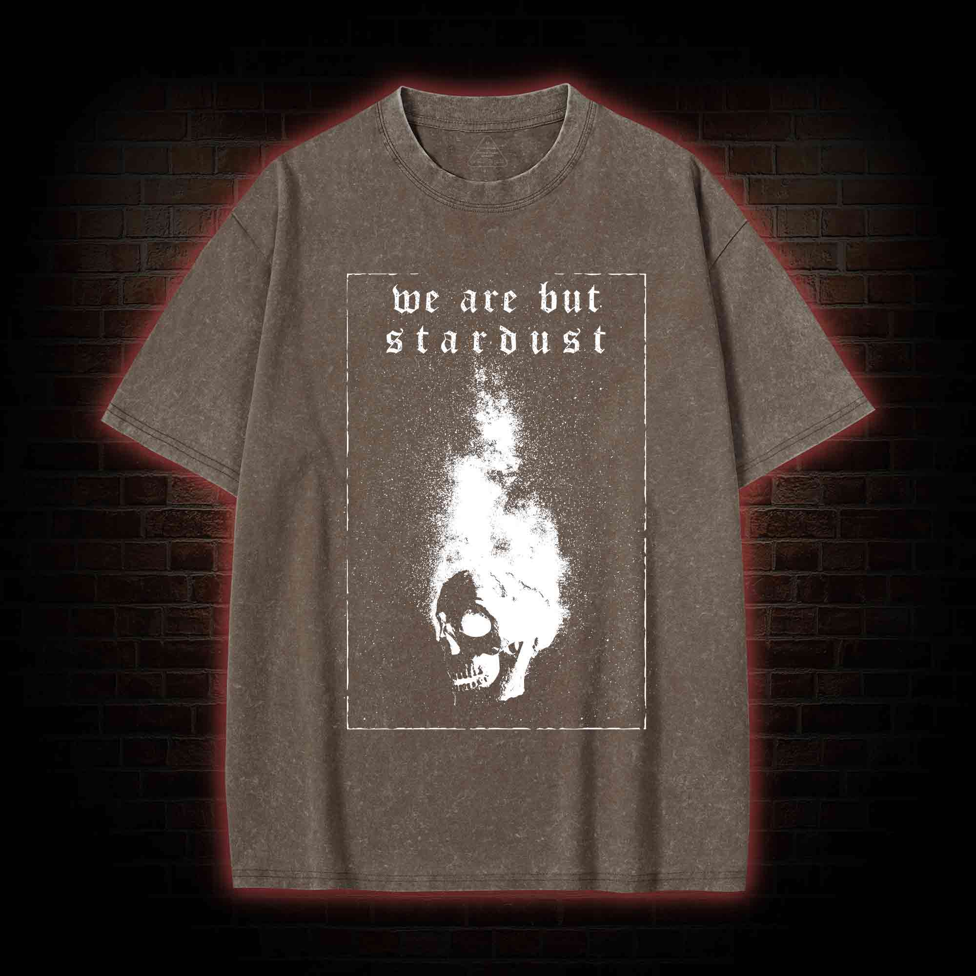We Are but Stardust Washed T-shirt