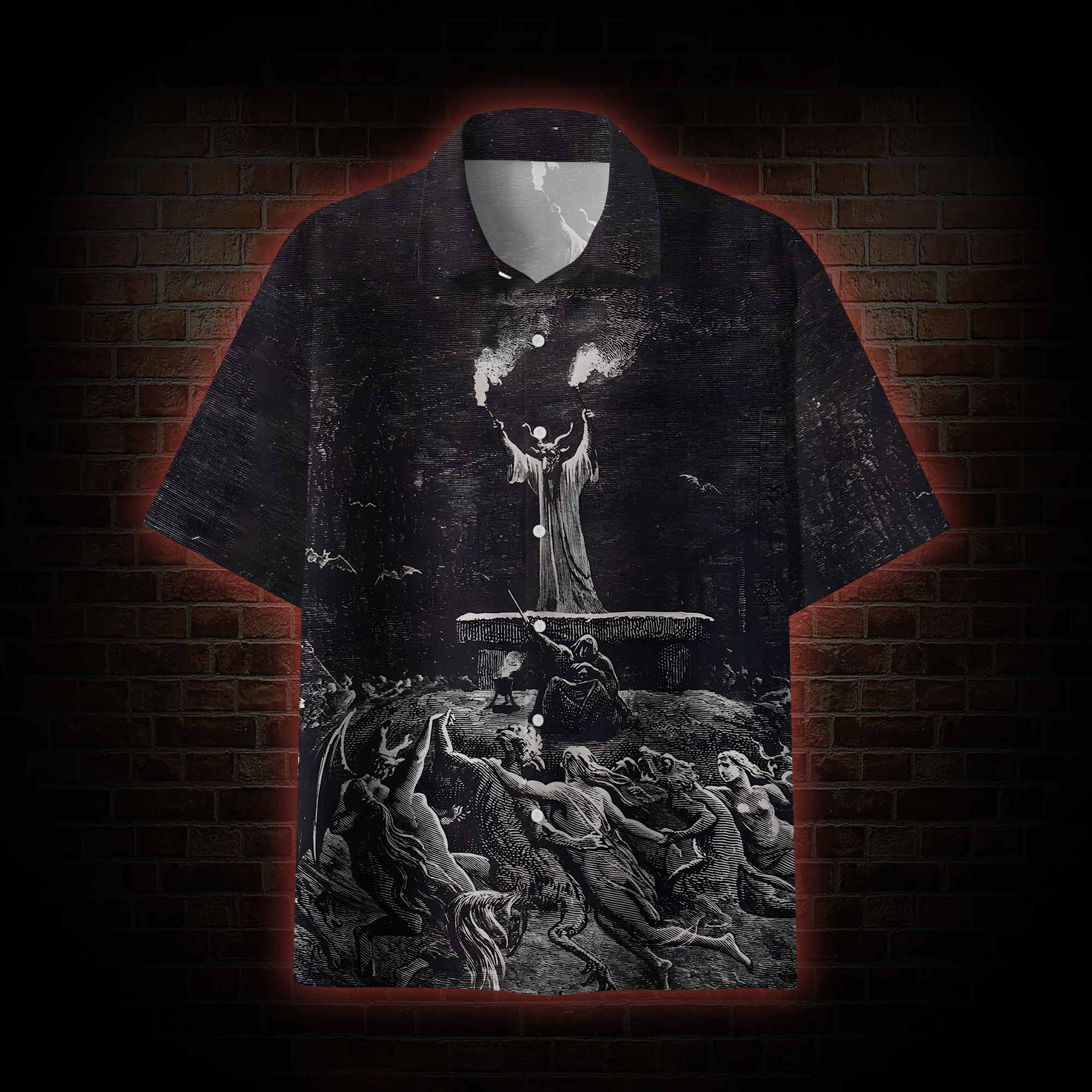 Witches Sabbath Button-up Shirt