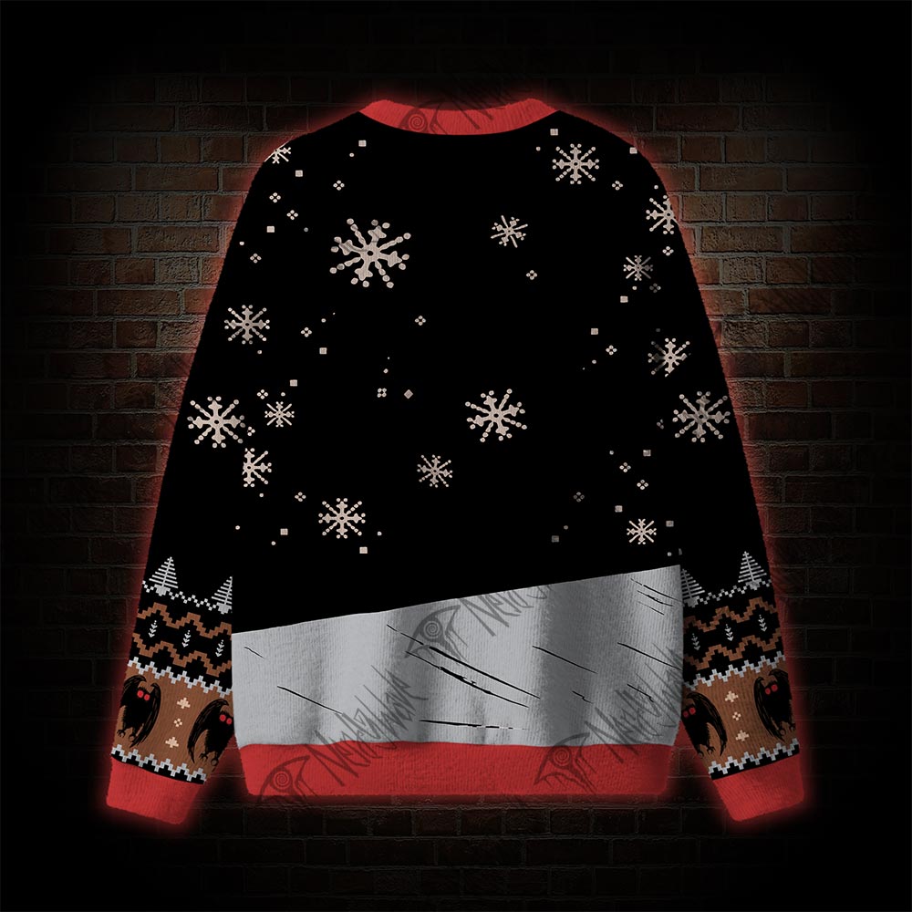 Cryptid Mothman Ugly Sweatshirts