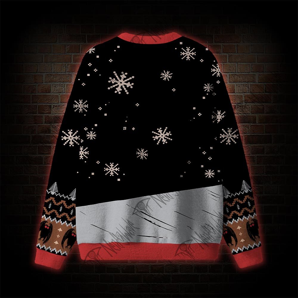 Cryptid Mothman Ugly Sweatshirts