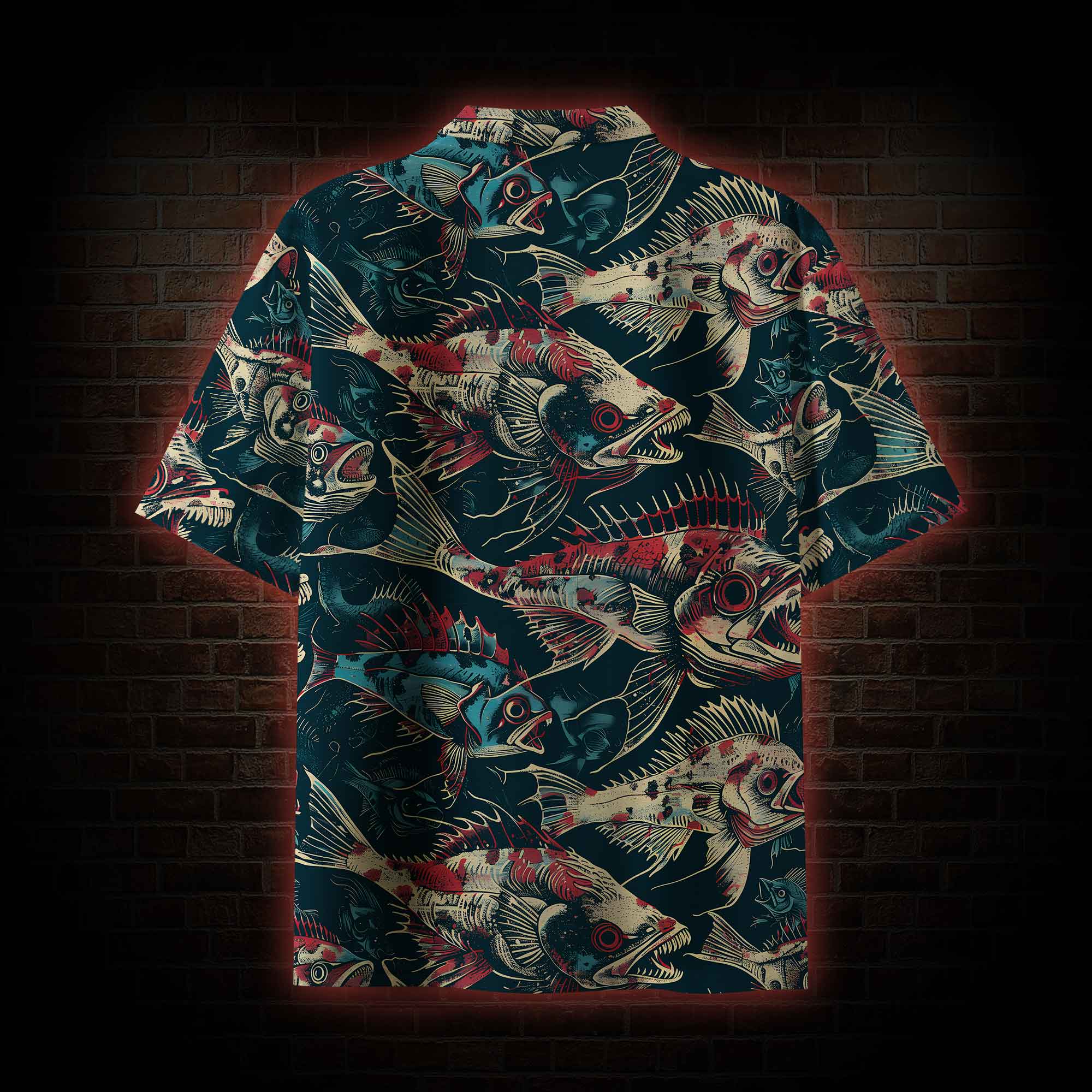 Deep Sea Mutant Fish Hawaiian Shirt