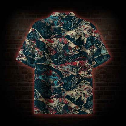 Deep Sea Mutant Fish Hawaiian Shirt