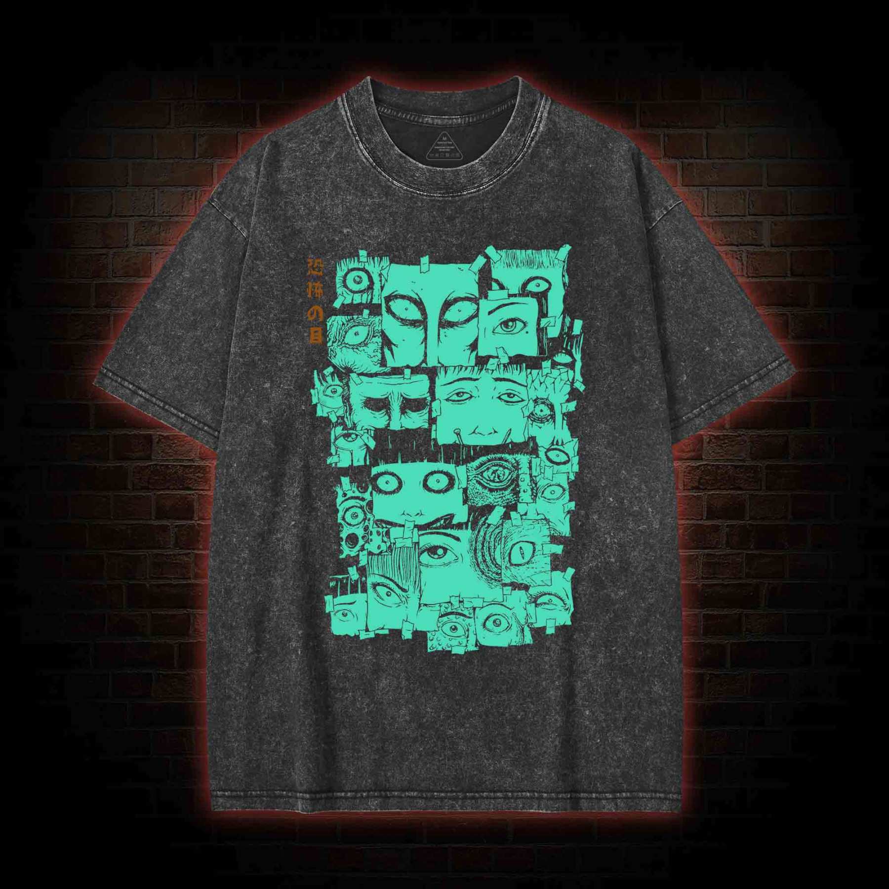 Eyes Of Horror Washed T-shirt