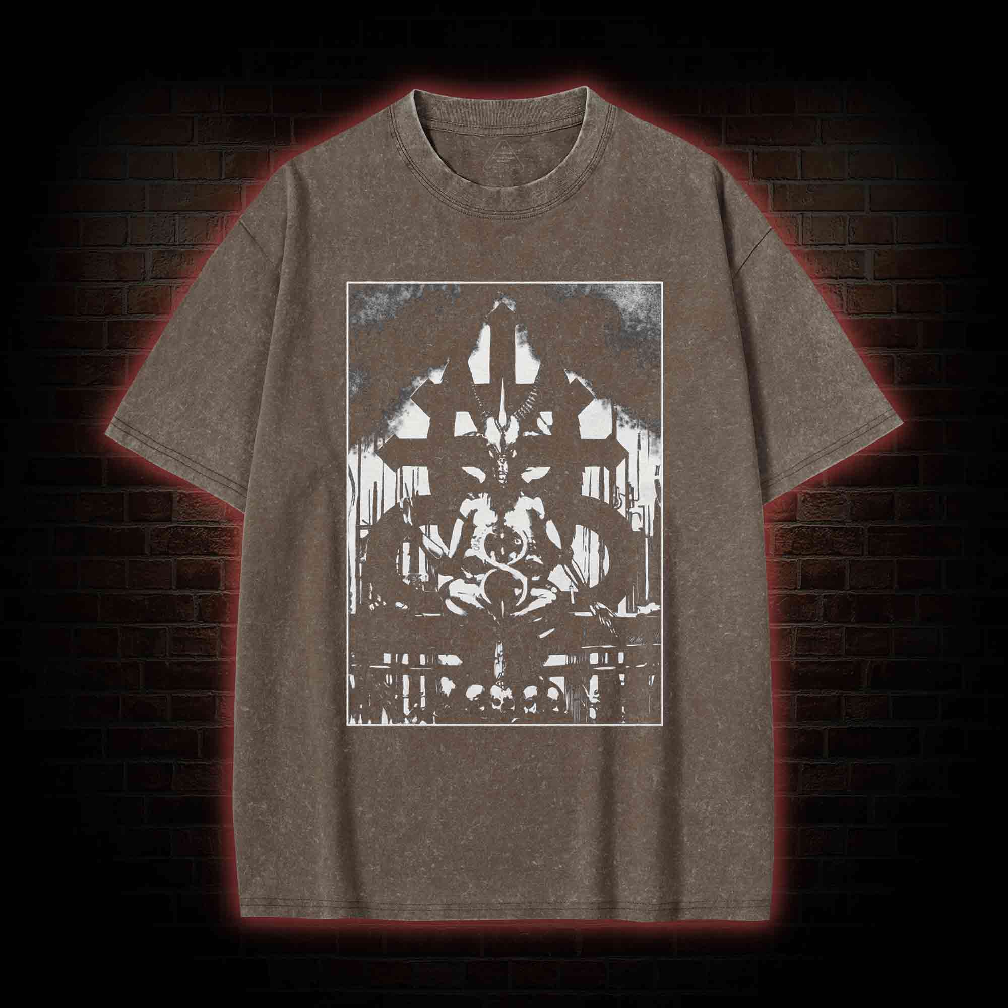 Baphomet Washed T-shirt