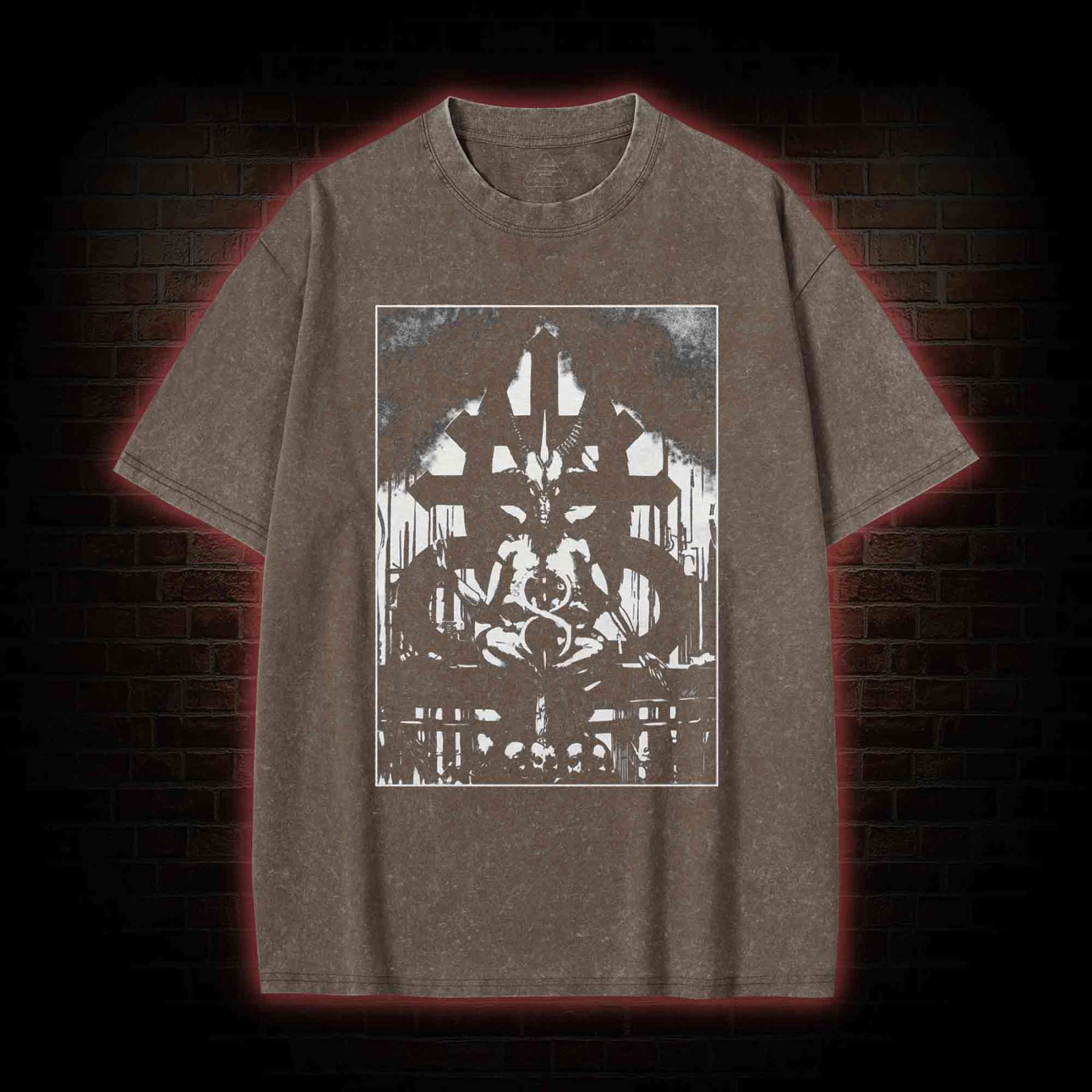 Baphomet Washed T-shirt