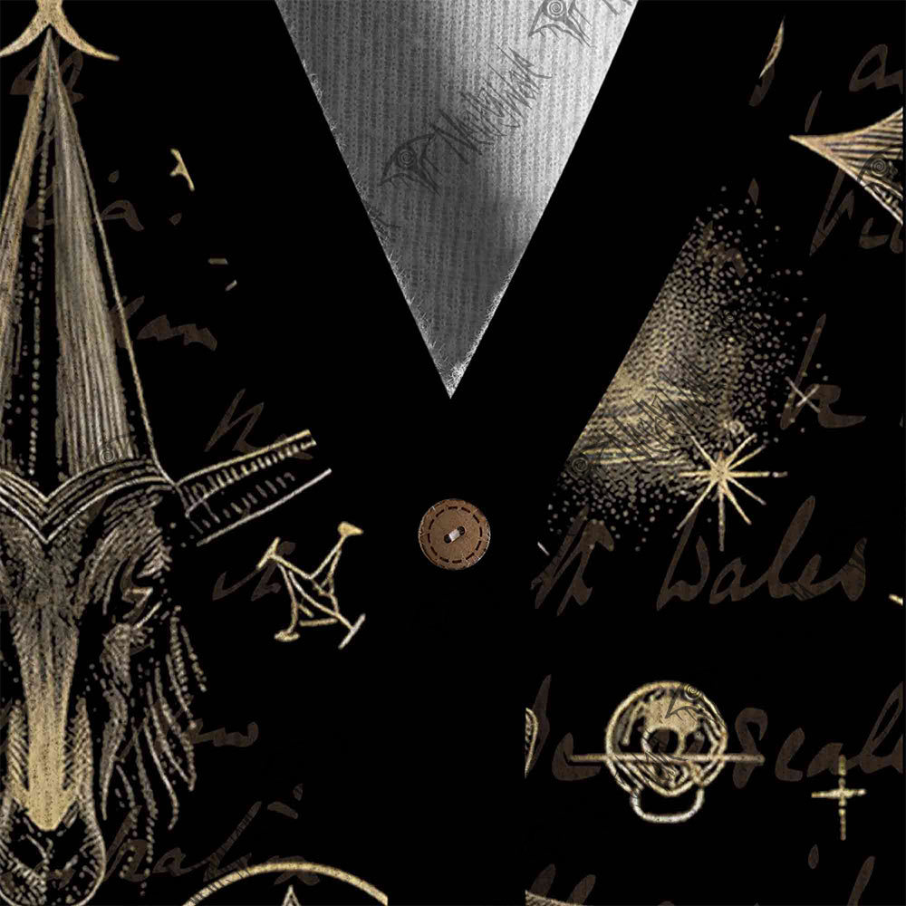 Baphomet Cardigan Sweater