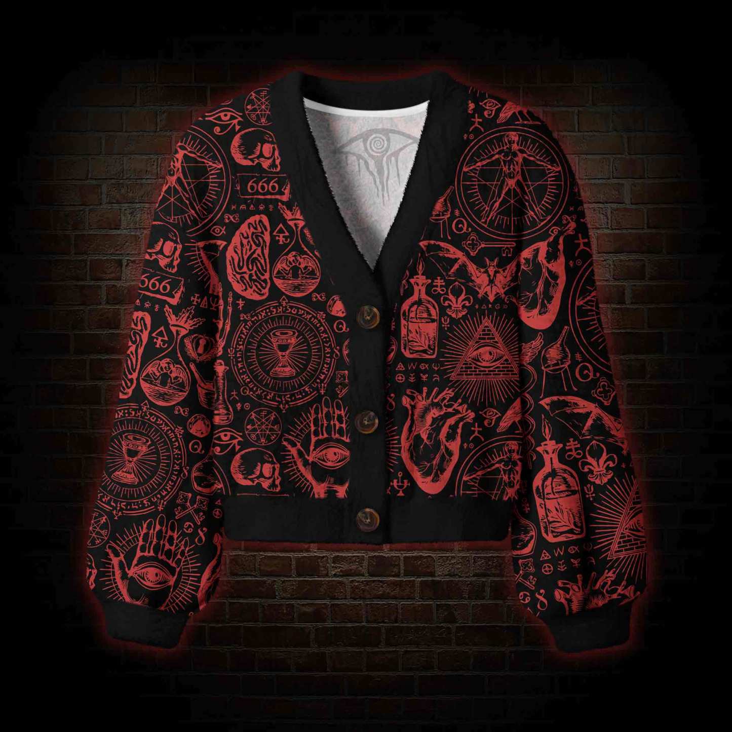 Occultism Women's Cardigan Sweater
