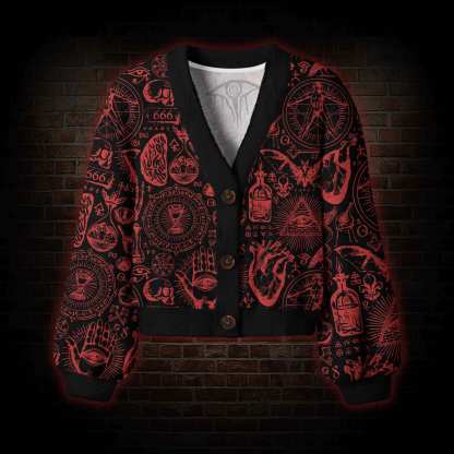 Occultism Women's Cardigan Sweater