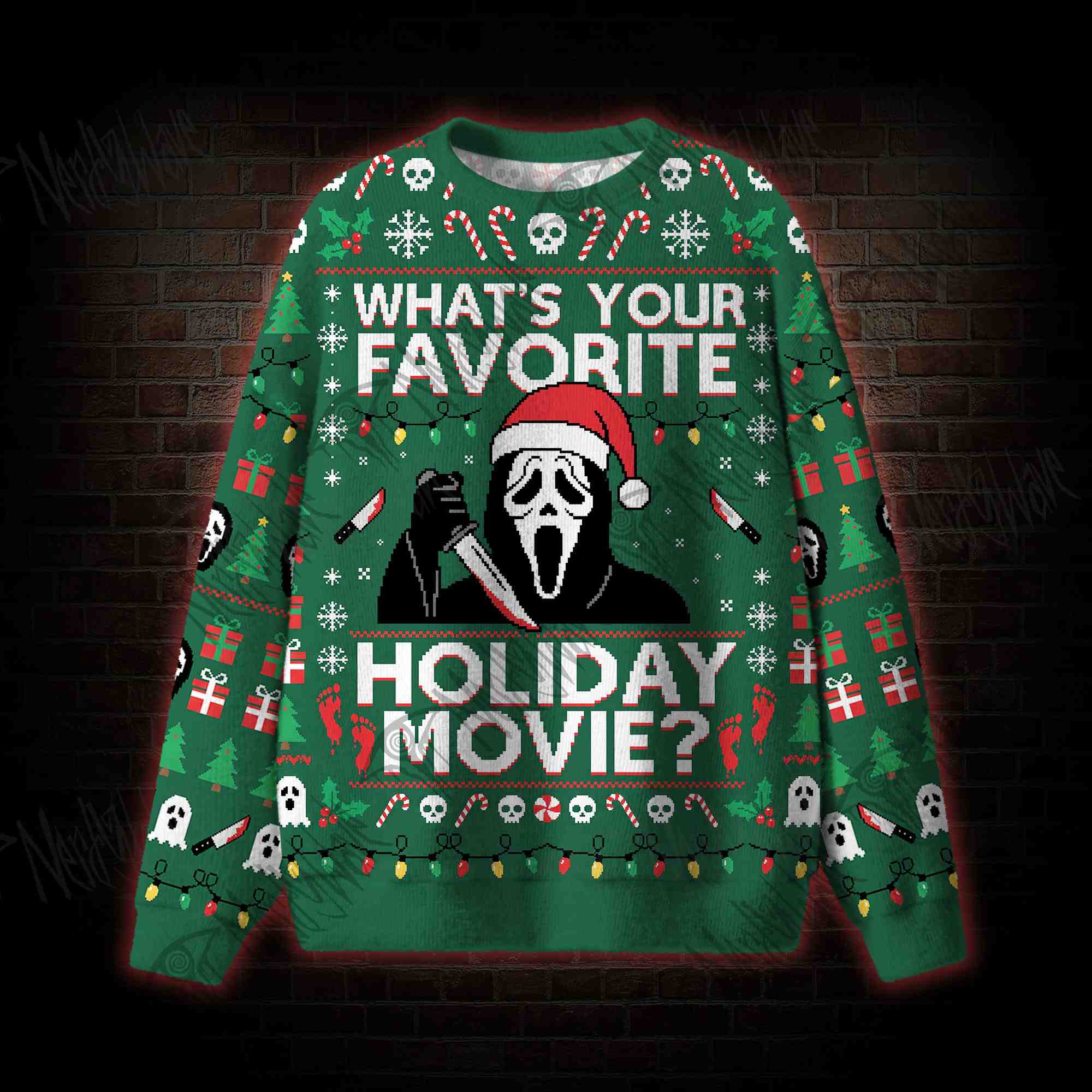 Favorite Holiday Movie Ugly Sweatshirts