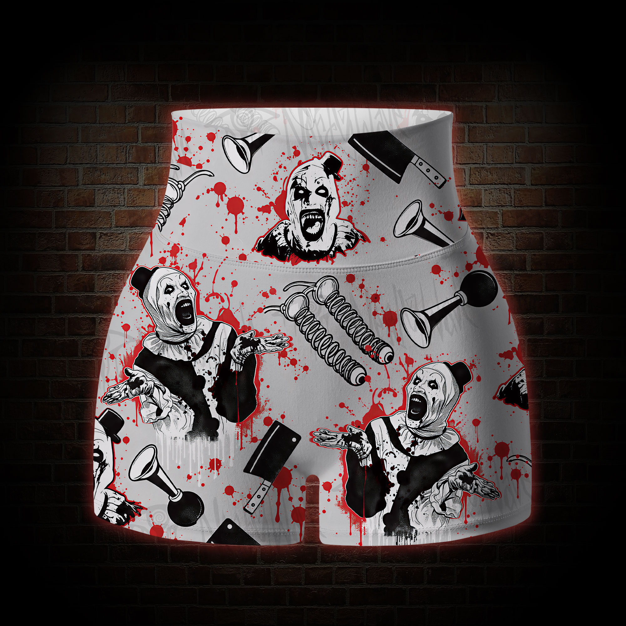 Ready for a Scare Yoga Shorts