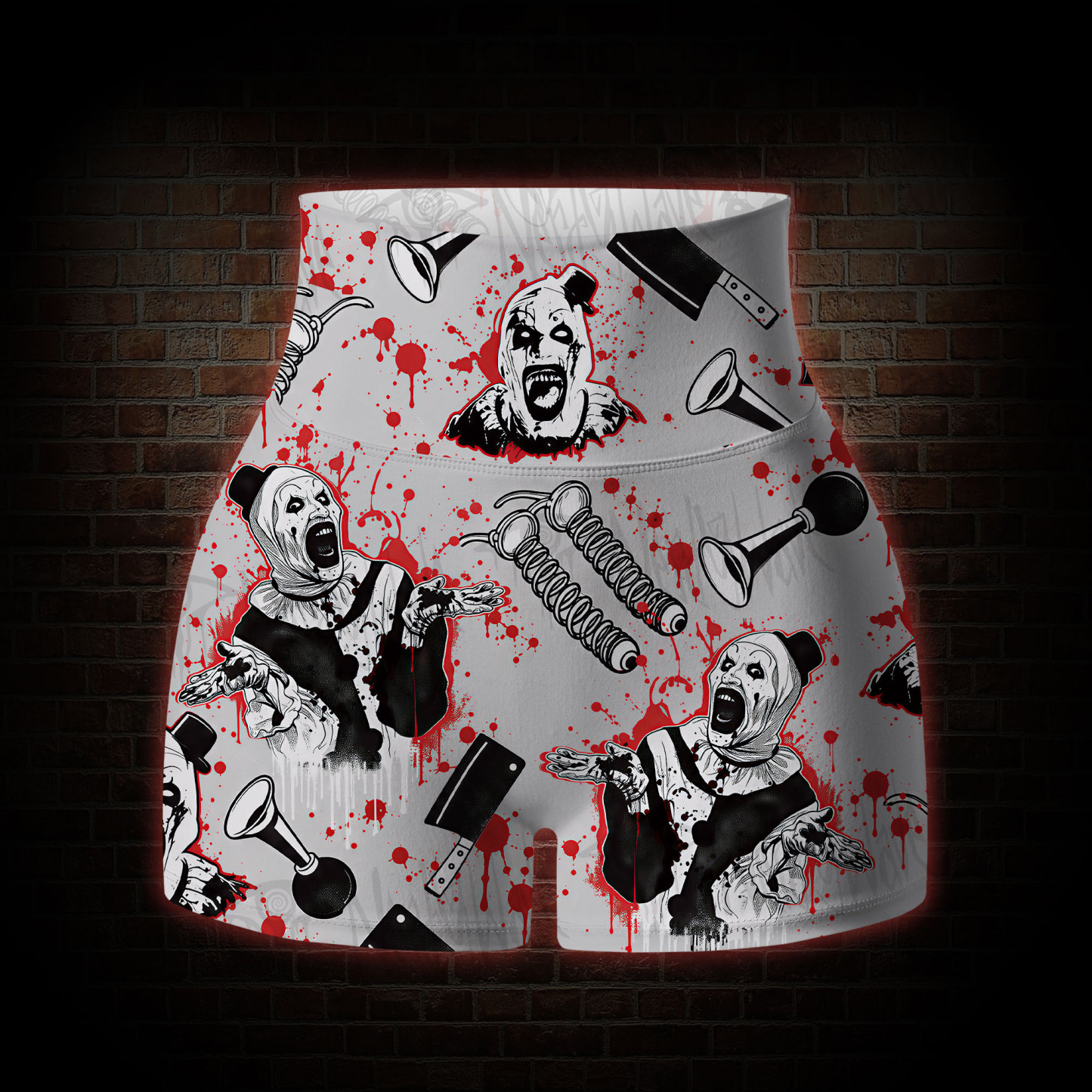 Ready for a Scare Yoga Shorts
