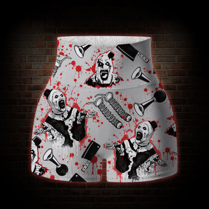 Ready for a Scare Yoga Shorts