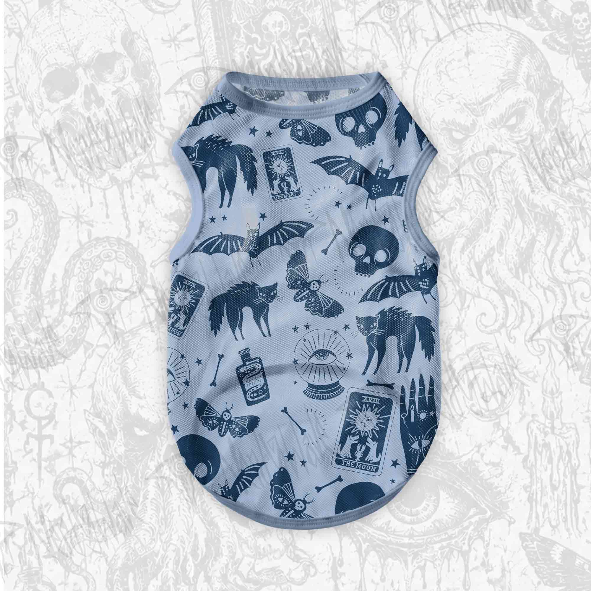 Mysterious Cats and Bats Pet Jersey