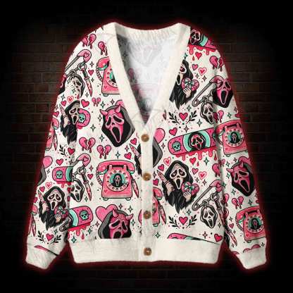 What's Your Favorite Scary Movie Cardigan Sweater