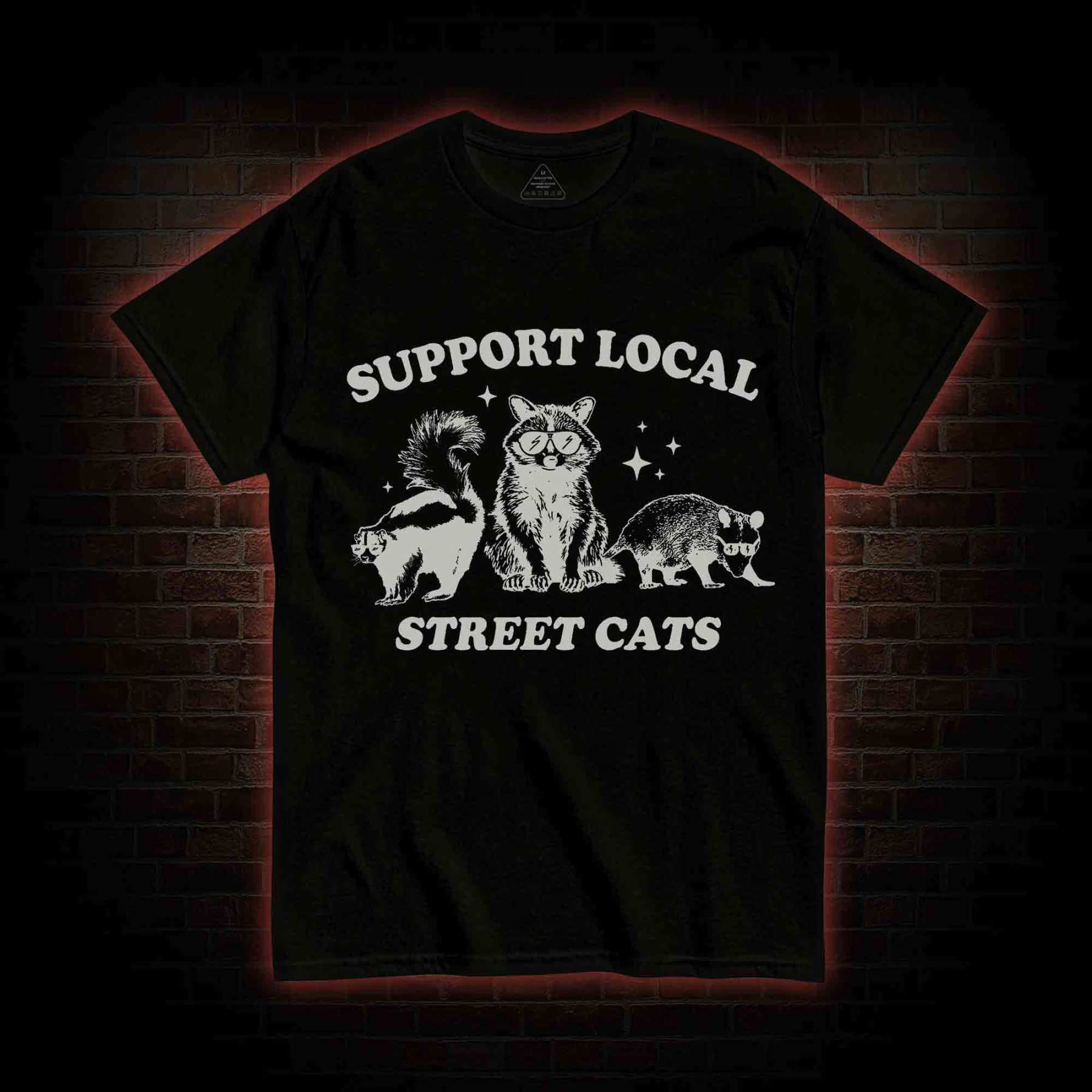 Support Local Street Cats T-shirt