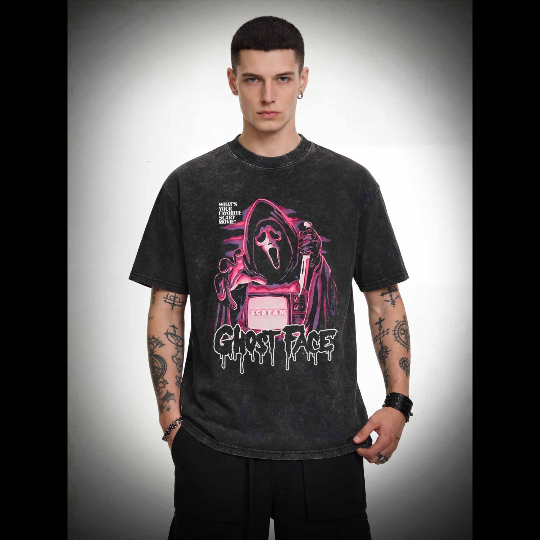 Call Me Washed T-shirt