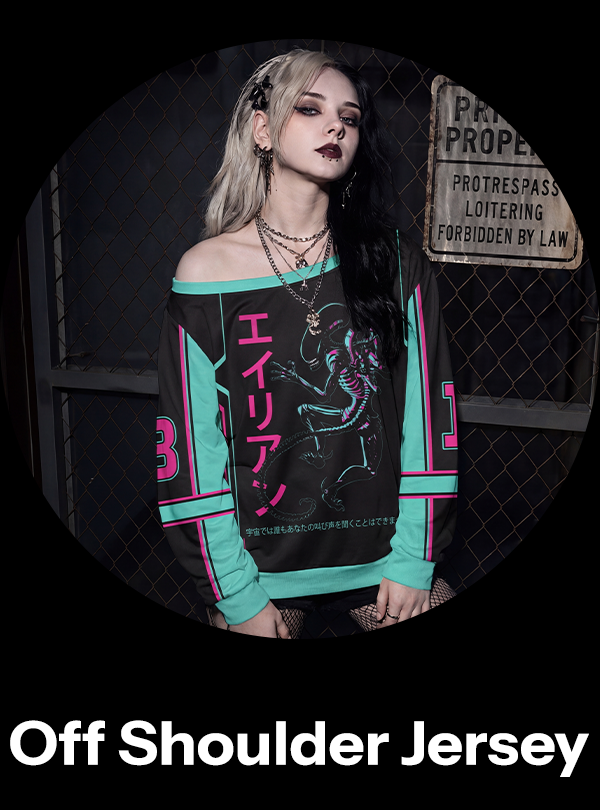 Off Shoulder Jersey